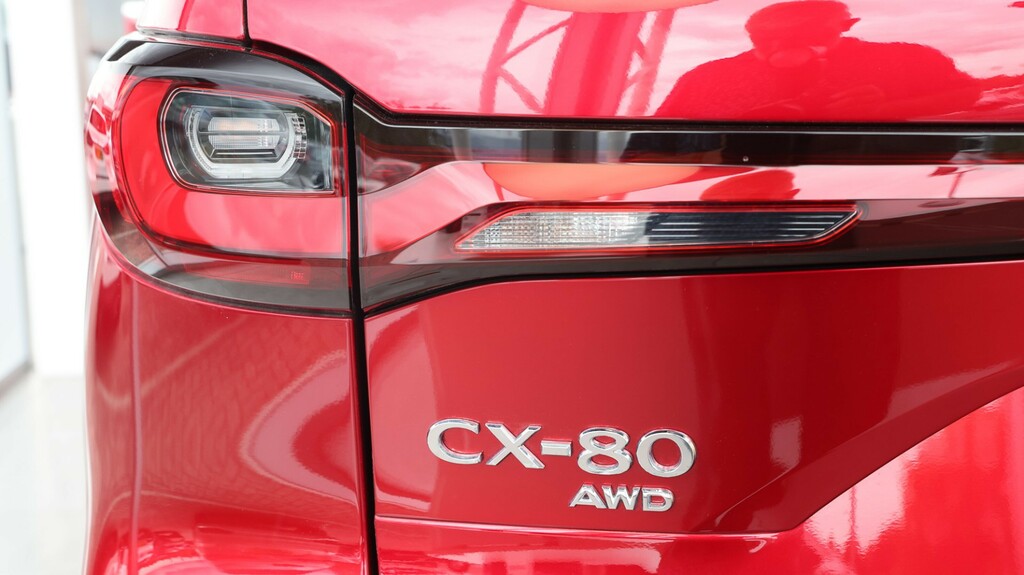 Mazda CX-80 2.5 Phev Takumi Plus Awd Convdappan Red #5