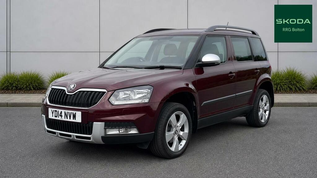 Skoda Yeti 2.0 Tdi Cr 140 Se 4X4 Red #3