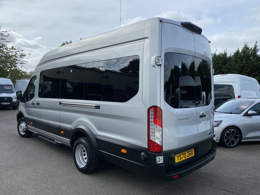 Ford Transit Custom Minibus 2.0 460 Ecoblue Trend 202070 Silver #5