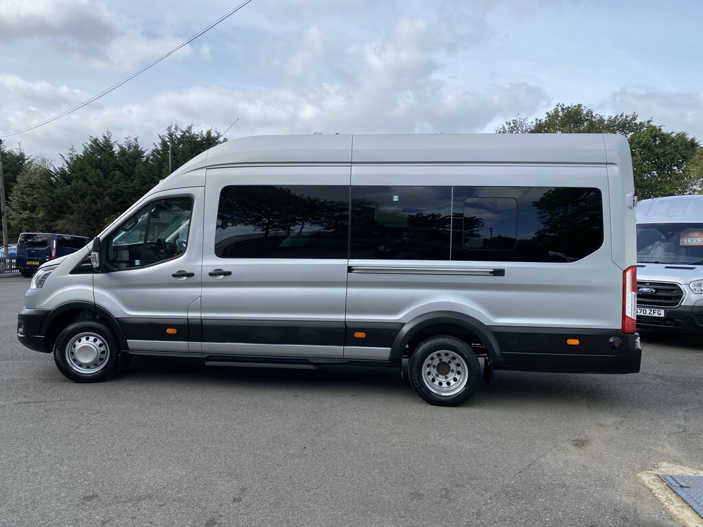 Ford Transit Custom Minibus 2.0 460 Ecoblue Trend 202070 Silver #6