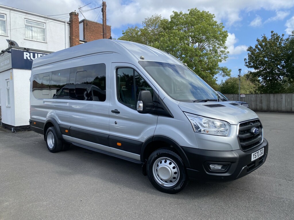 Ford Transit Custom Minibus 2.0 460 Ecoblue Trend 202070 Silver #2