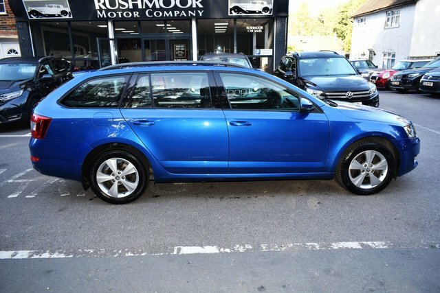 Skoda Octavia 2016 2.0 Tdi Se L Estate Euro 6 Blue #4