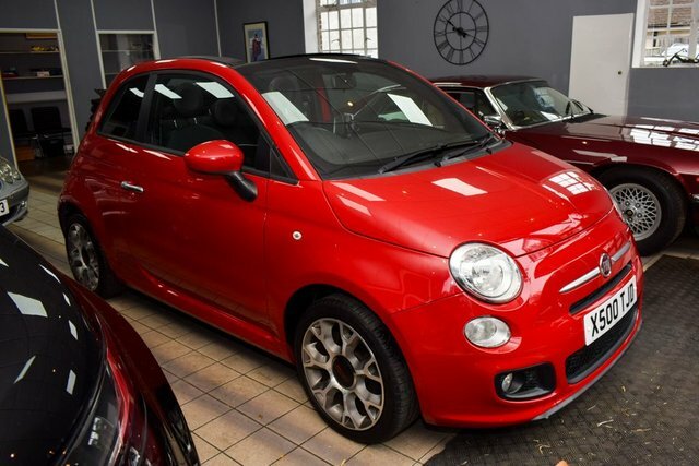 Fiat 500C 2013 1.2 S Convertible Euro 5 S Red