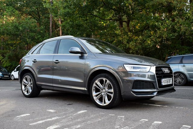 Audi Q3 2018 2.0 Tdi S Line Edition Suv Grey