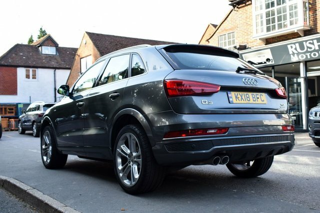 Audi Q3 2018 2.0 Tdi S Line Edition Suv Grey #4
