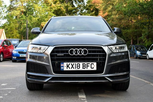 Audi Q3 2018 2.0 Tdi S Line Edition Suv Grey #2