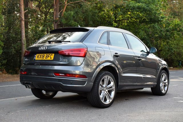 Audi Q3 2018 2.0 Tdi S Line Edition Suv Grey #6