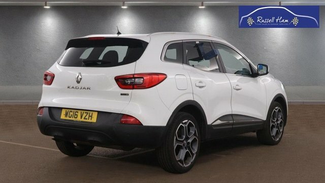 Renault Kadjar 2016 1.2 Tce Dynamique S Nav Suv White #5