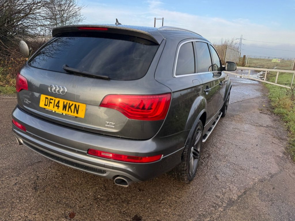 Audi Q7 3.0 Tdicd V6 S Line Plus Tiptronic Quattro Euro 6 Grey #16