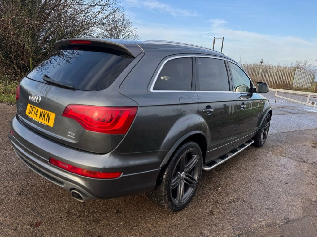 Audi Q7 3.0 Tdicd V6 S Line Plus Tiptronic Quattro Euro 6 Grey #15