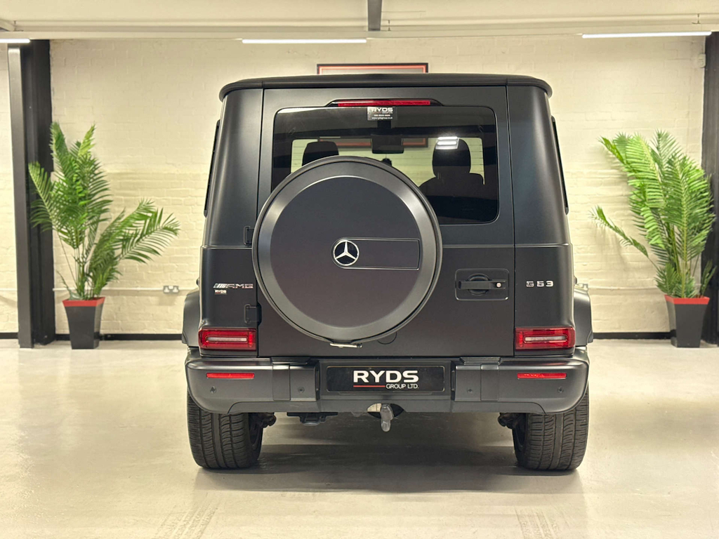 Mercedes-Benz G Class 4Matic 4Wd Black #6