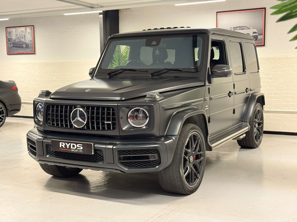 Mercedes-Benz G Class 4Matic 4Wd Black #3