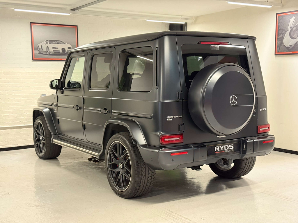 Mercedes-Benz G Class 4Matic 4Wd Black #5
