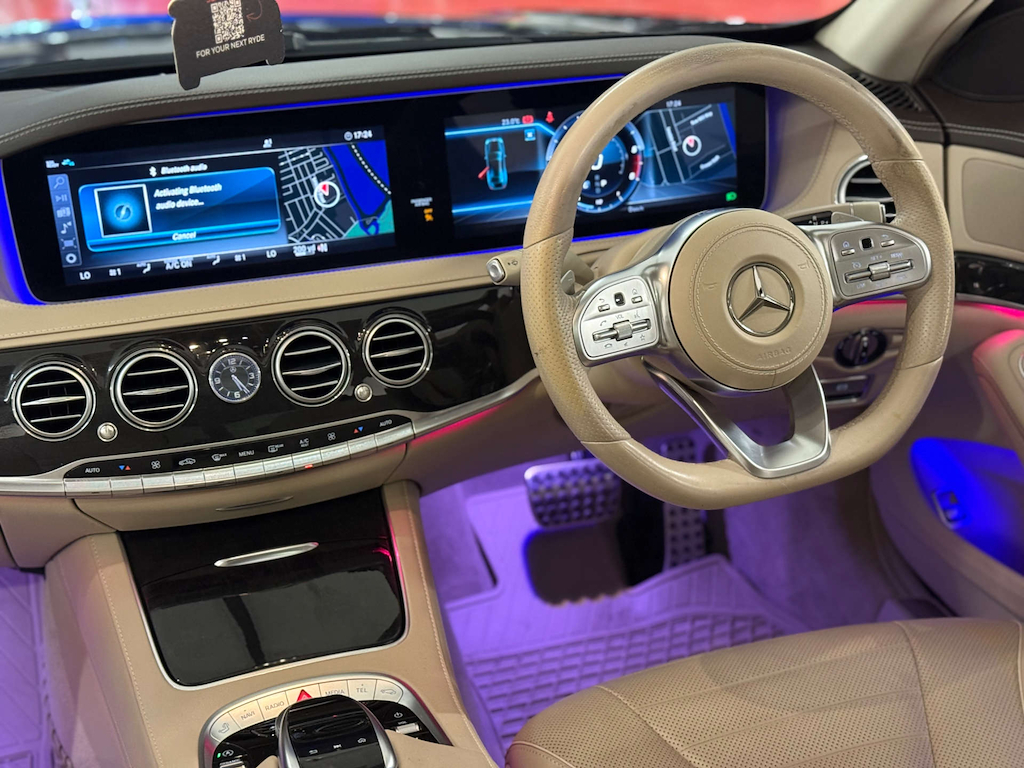 Mercedes-Benz S Class S500 Amg Line Premium Blue #12