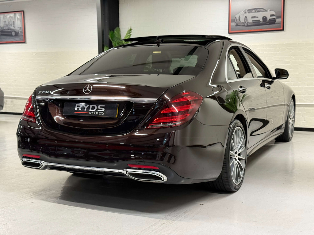 Mercedes-Benz S Class S500 Amg Line Premium Blue #8