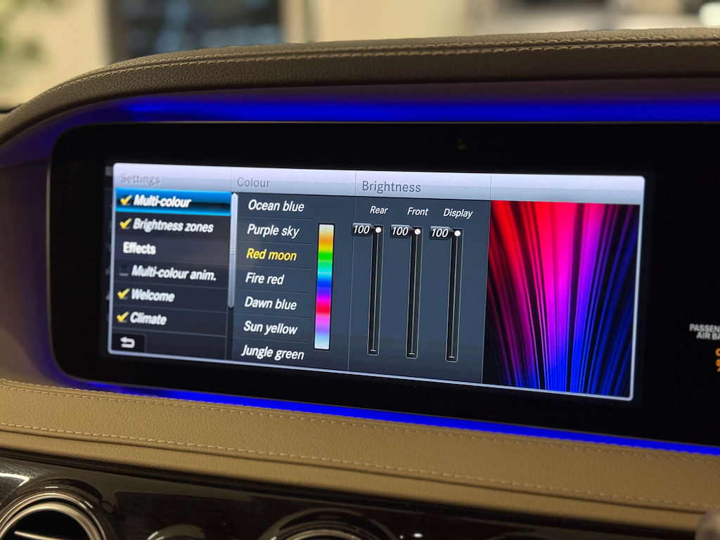 Mercedes-Benz S Class S500 Amg Line Premium Blue #16
