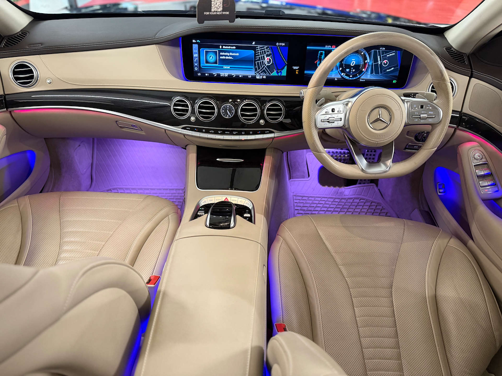 Mercedes-Benz S Class S500 Amg Line Premium Blue #11
