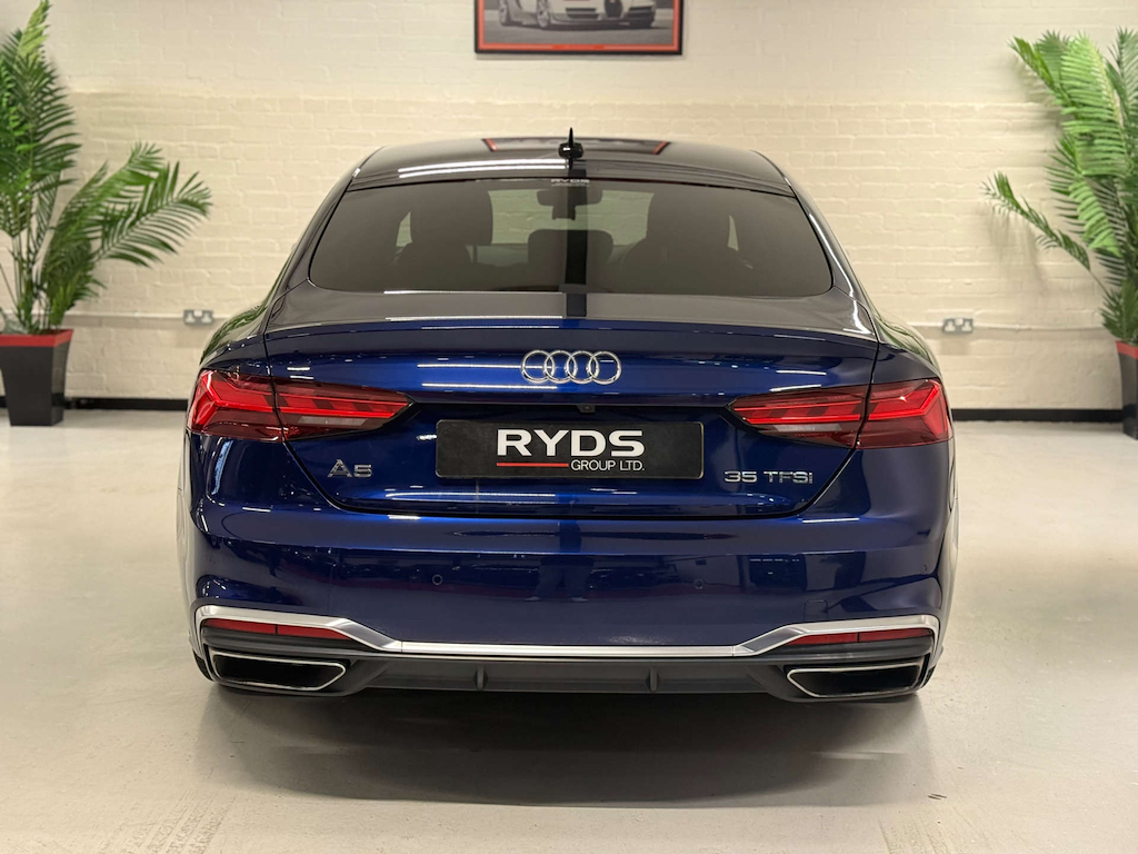 Audi A5 Sportback 35 Tfsi Mhev S Line Blue #6
