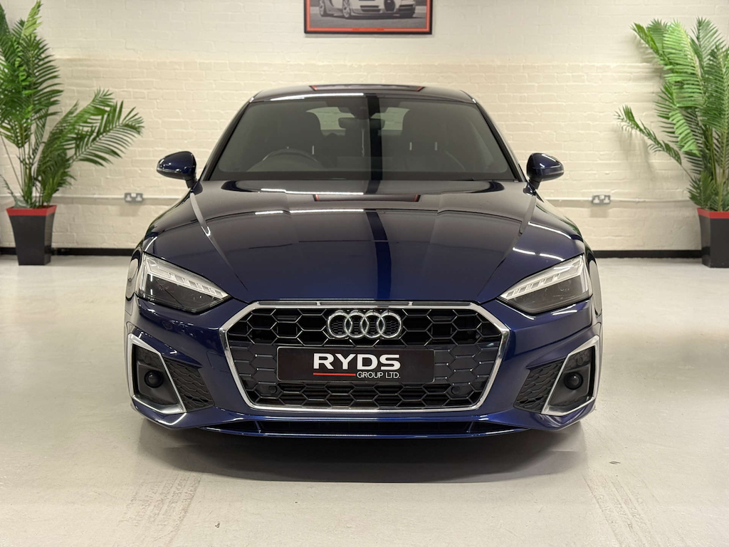 Audi A5 Sportback 35 Tfsi Mhev S Line Blue #2