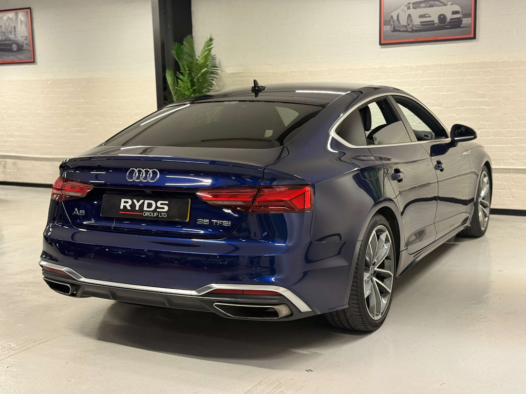 Audi A5 2.0 Tfsi 40 S Line S Tronic Euro 6 Ss Black #7