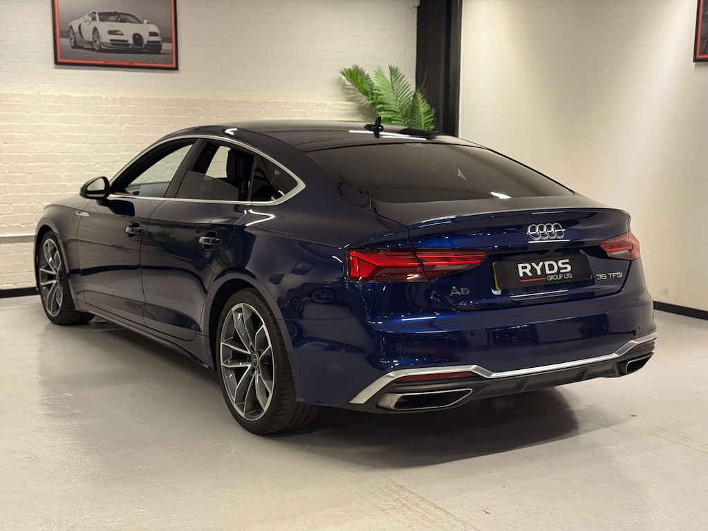Audi A5 Sportback 35 Tfsi Mhev S Line Blue #5