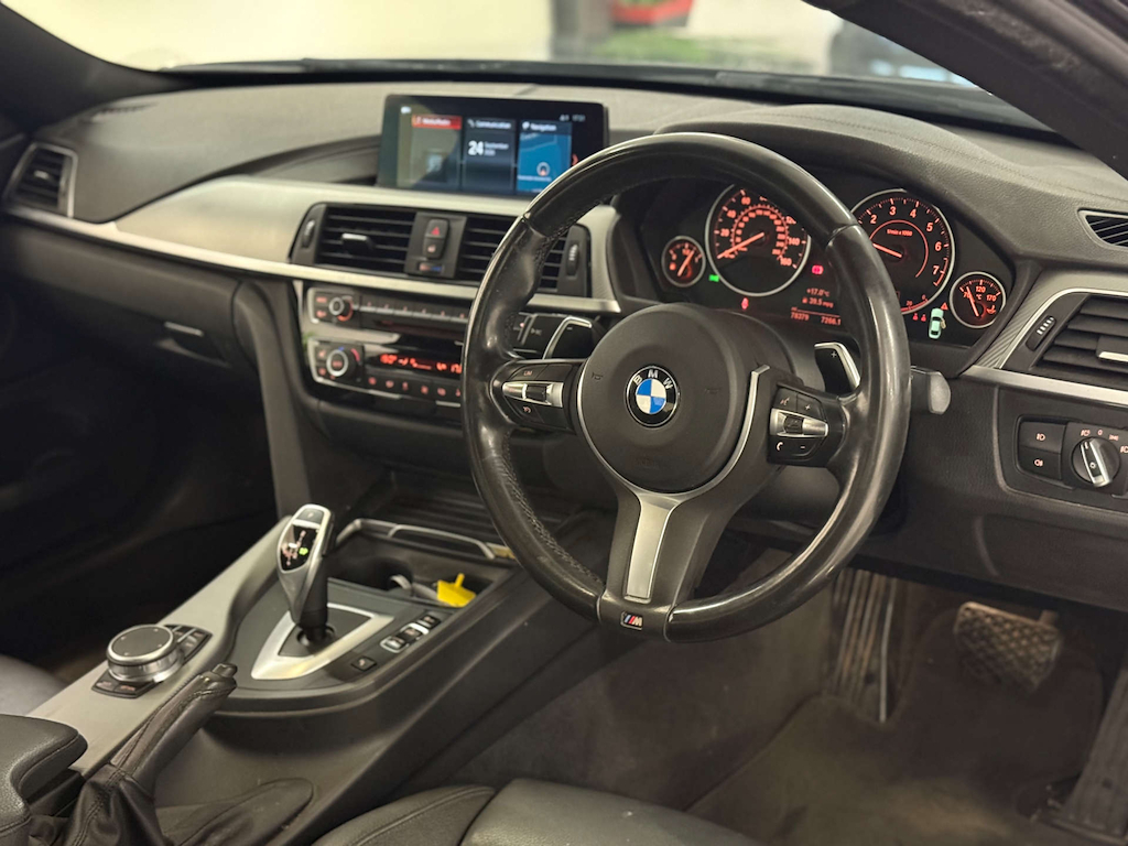BMW 4 Series 420D M Sport White #10
