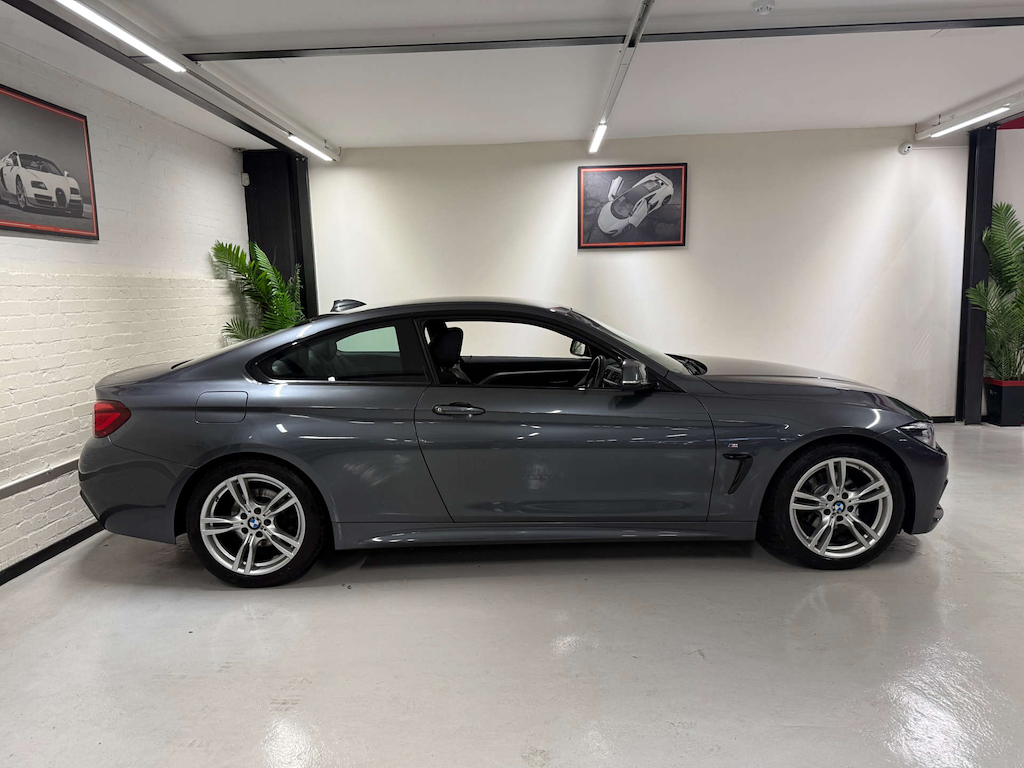 BMW 4 Series 420D M Sport White #9