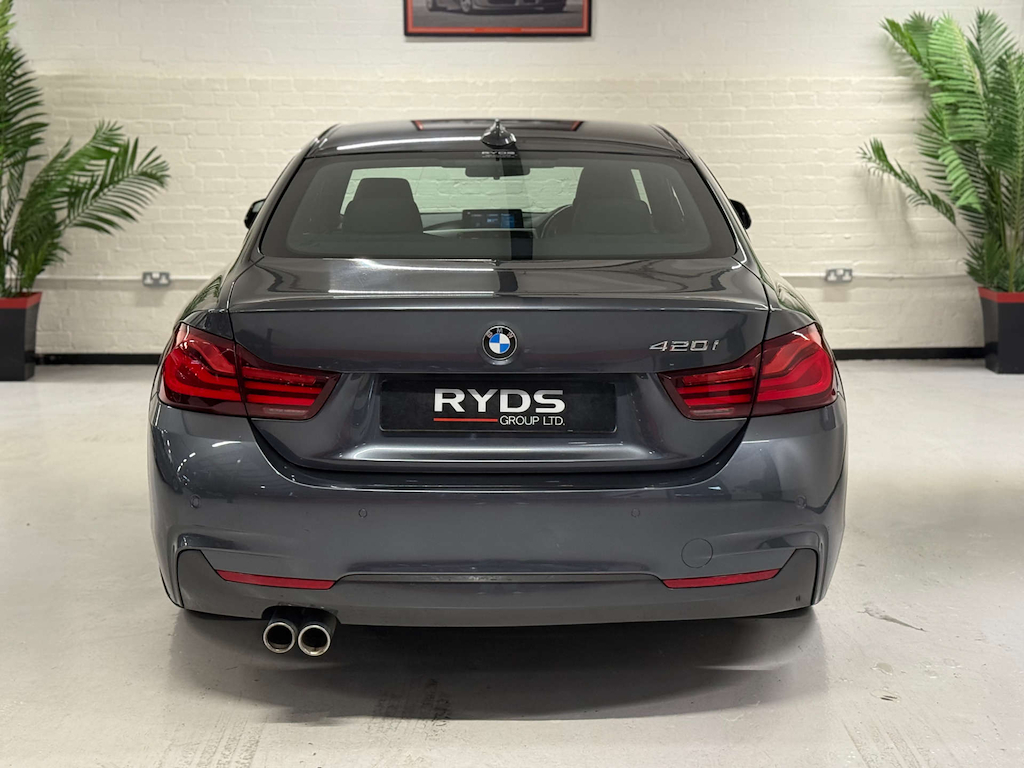BMW 4 Series 420D M Sport White #7