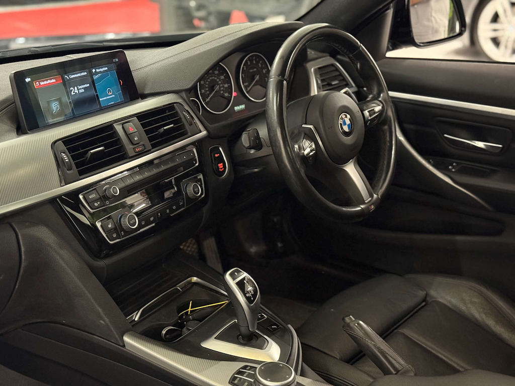 BMW 4 Series 420D M Sport White #11