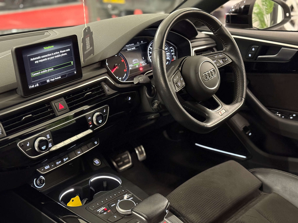 Audi A5 2.0 Sportback Tfsi Black Edition Mhev 188 Bhp Black #11