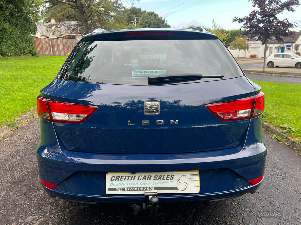Seat Leon 1.6 Tdi Se Dynamic Technology Blue #5