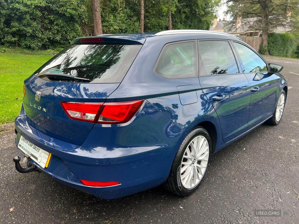 Seat Leon 1.6 Tdi Se Dynamic Technology Blue #6