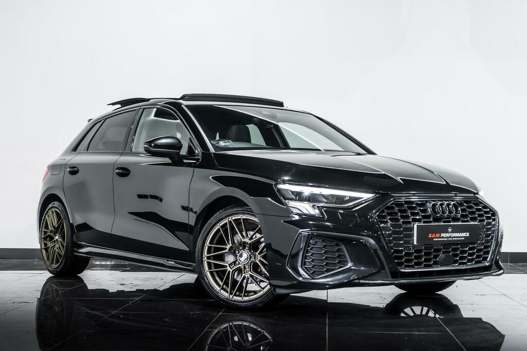 Audi A3 1.5 Tfsi 35 S Line Sportback S Tronic Euro 6 Ss Black