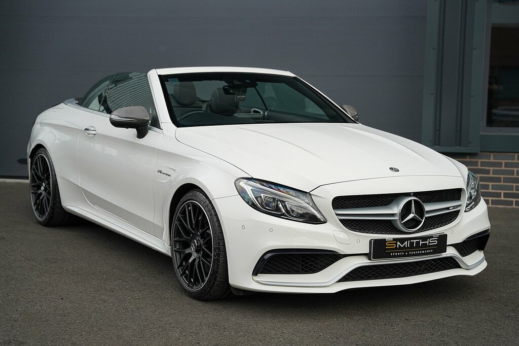 Mercedes-Benz C Class C63 V8 Biturbo Amg White #5