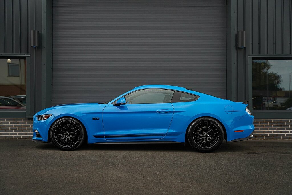 Ford Mustang V8 Gt Blue #3
