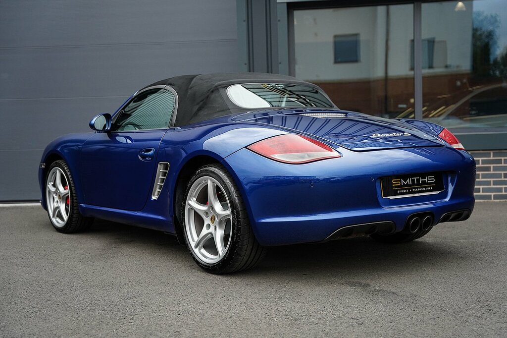 Porsche Boxster 987 S Blue #4