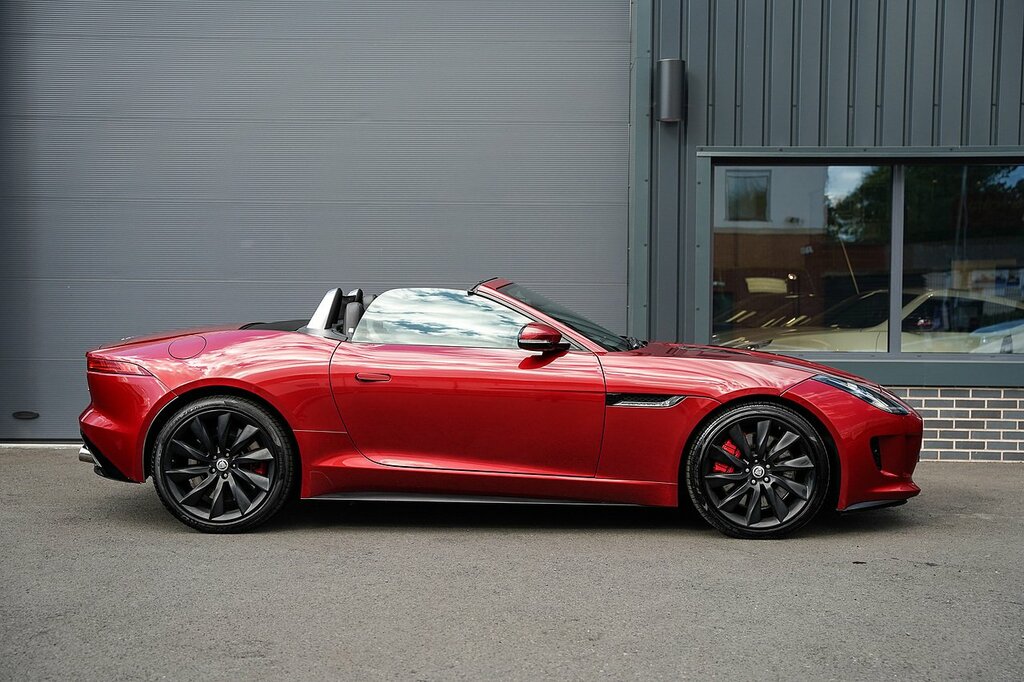 Jaguar F-Type V8 S Red #4