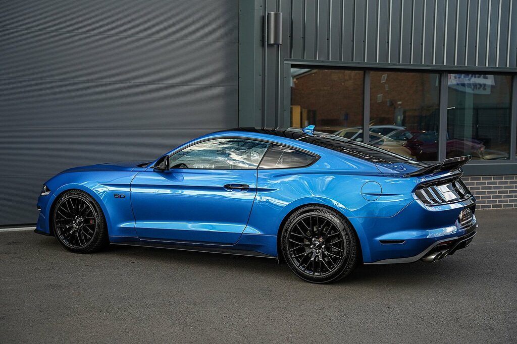 Ford Mustang V8 Gt Blue #4