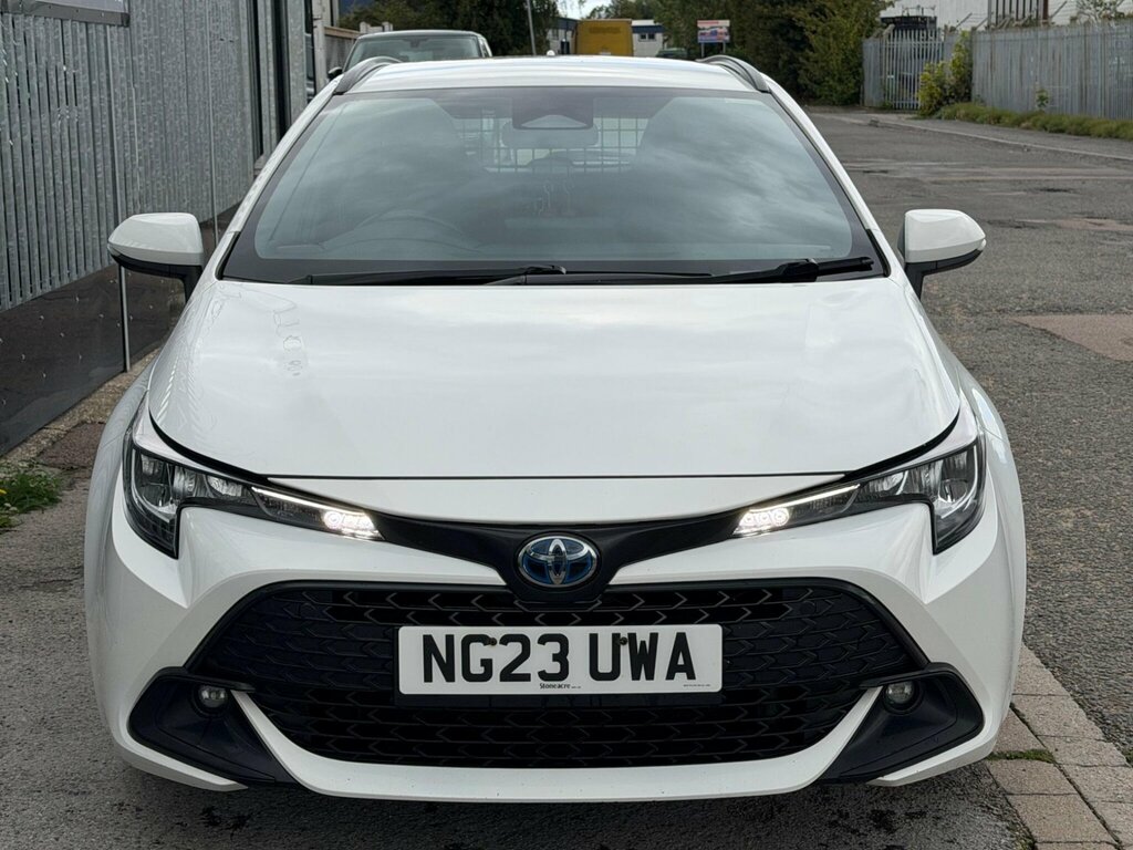 Toyota Corolla 1.8 Vvt-h Cvt Euro 6 Ss White #6