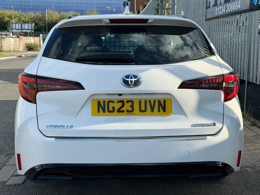 Toyota Corolla 1.8 Vvt-h Cvt Euro 6 Ss White #6