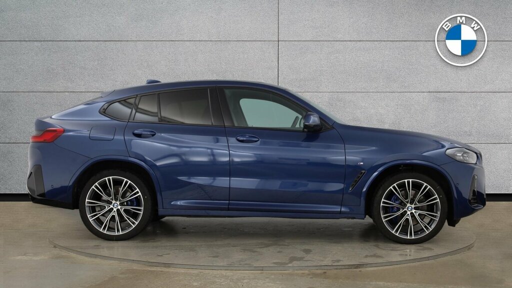 BMW X4 X4 Xdrive20d M Sport YG75UPN Blue #3