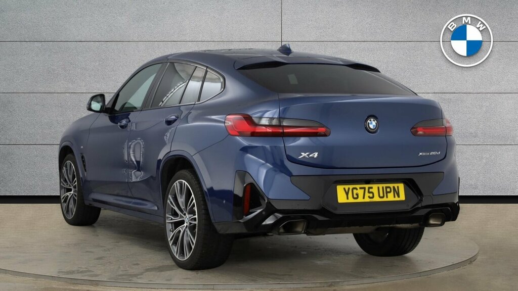 BMW X4 X4 Xdrive20d M Sport YG75UPN Blue #2