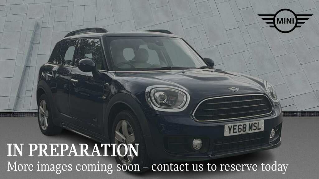 Mini Countryman F60 Mini Cooper D All4 Countryman Blue