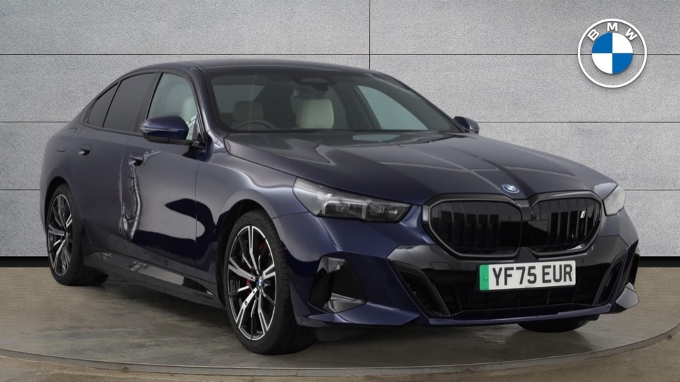 BMW i5 I5 Edrive40 M Sport Pro Saloon Blue #2