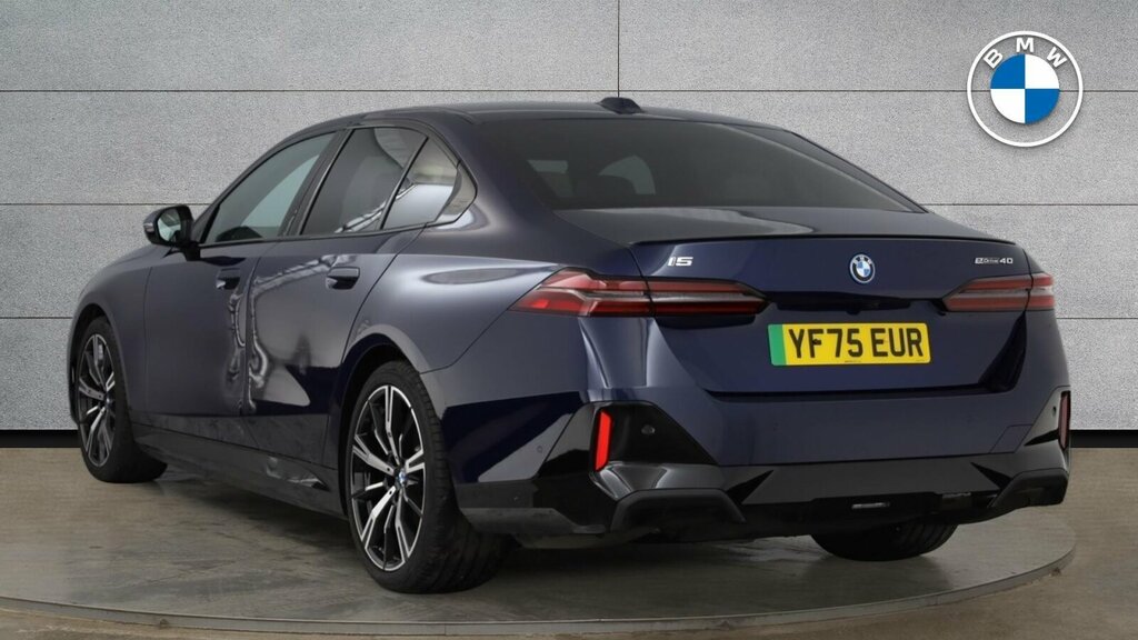 BMW i5 I5 Edrive40 M Sport Pro Saloon Blue #4
