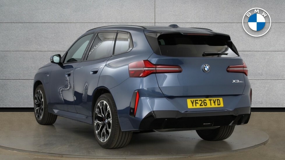 BMW X3 X3 30E Xdrive M Sport Blue #4