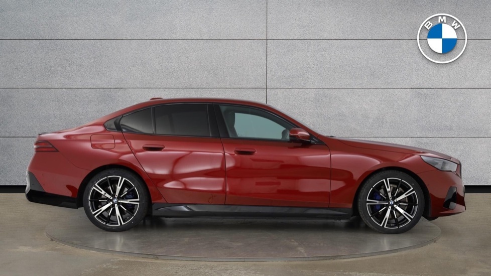 BMW 5 Series 530E M Sport Pro Saloon Red #5
