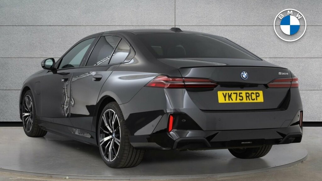 BMW 5 Series 530E M Sport Pro Saloon Grey #4