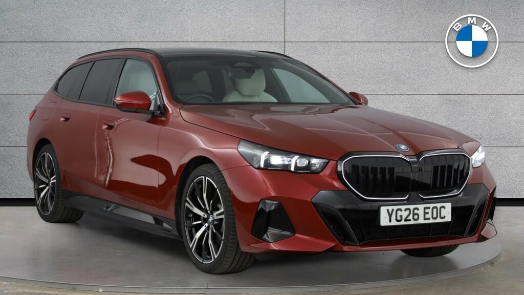 BMW 5 Series 530E M Sport Pro Touring Red #2