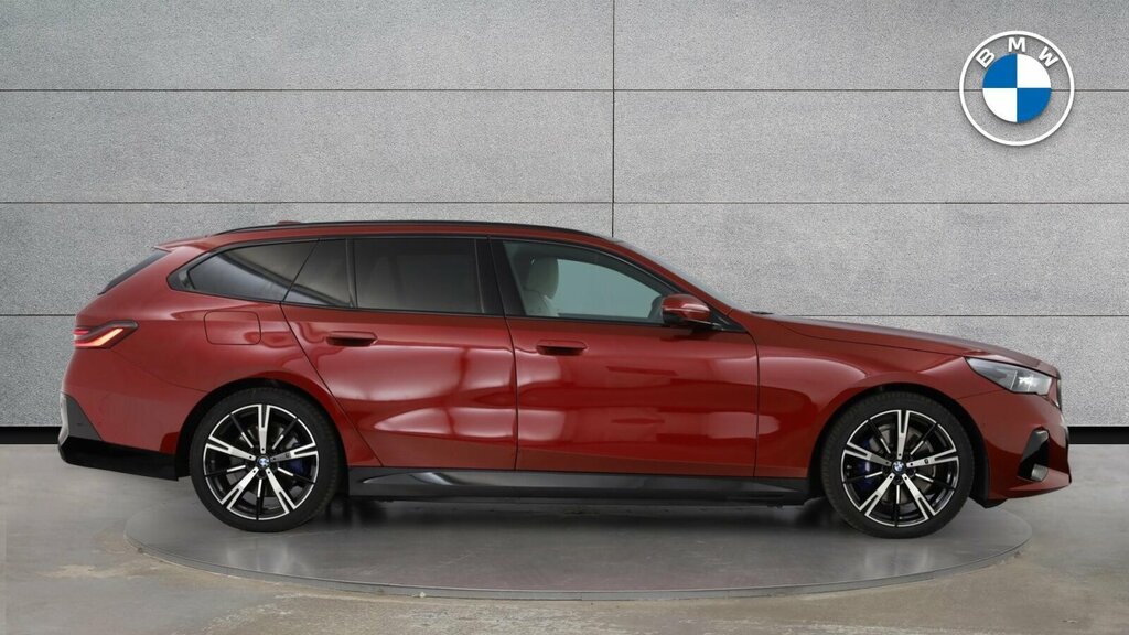 BMW 5 Series 530E M Sport Pro Touring Red #5